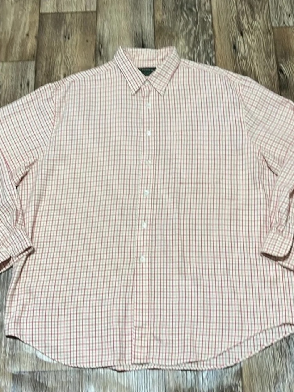 Filson Men's XL 80/20 Cotton/Wool Plaid Button Up